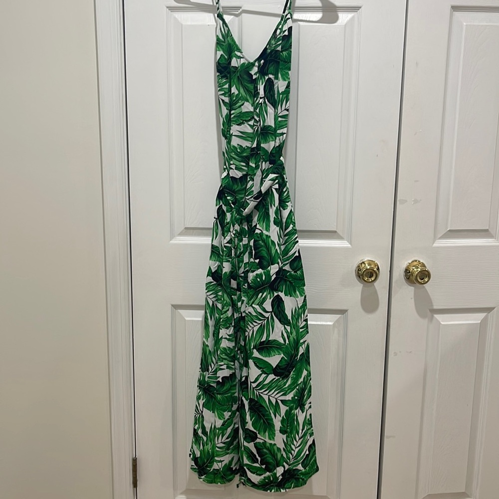 Floral Print Jumpsuit